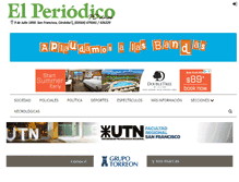 Tablet Screenshot of el-periodico.com.ar